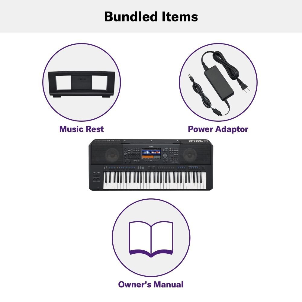 Yamaha PSR-SX900 Digital Workstation With 61 Keys